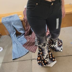 Ranch dressn flares jeans